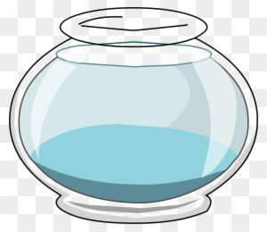 Fish Bowl Clip Art At Clker Vector Image - Empty Fish Bowl Clip Art - Transparent PNG Free Download