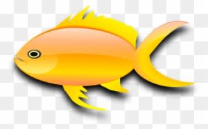 Goldfish Gold Fish Clip Art Black And White Free Clipart - Gold Fish Clip Art - Transparent PNG Free Download