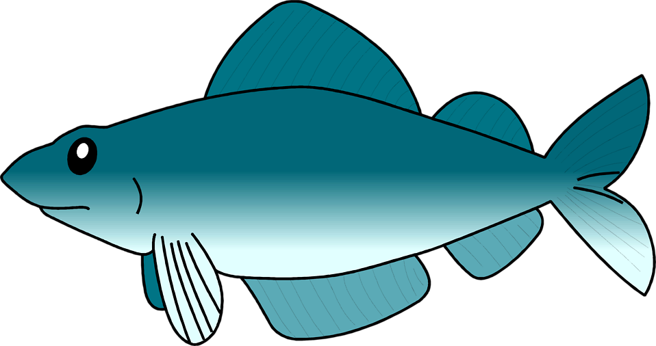Fish Free Stock Photo Illustration Of A Blue Fish - Fish Clip Art Transparent - Transparent PNG Free Download