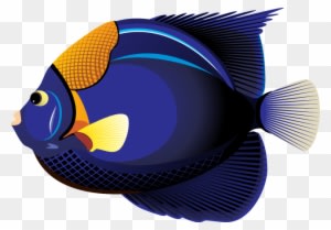 Clipart Fish - Tropical Fish Clip Art - Transparent PNG Free Download