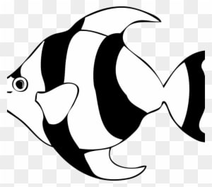 Fish Line Drawings Fish Line Drawings Free Download - Custom Yellow Tropical Fish Shower Curtain - Transparent PNG Free Download