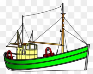 Motor Fishing Vessel - Fishing Vessel - Transparent PNG Free Download