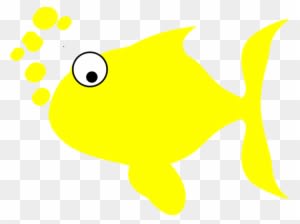 One Fish Two Fish Red Fish Blue Fish Clip Art Bclipart - Fish Yellow Clip Art - Transparent PNG Free Download