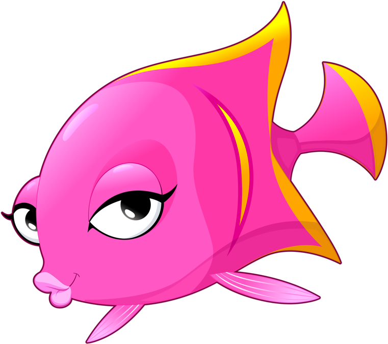 Betta Clipart Transparent Fish - Fish Cartoon - Transparent PNG Free Download