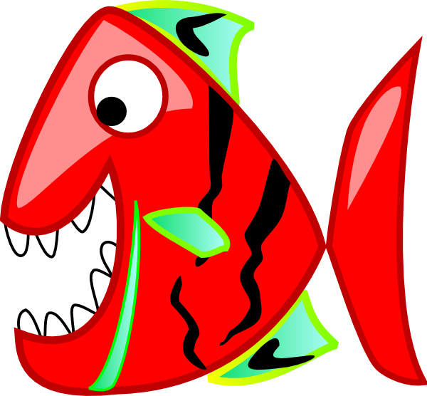 Red Fish Clip Art - Free Clipart Red Fish - Transparent PNG Free Download