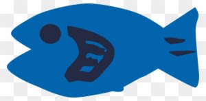 Simple Fish Cartoon - Transparent PNG Free Download