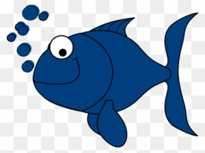Cute Blue Fish Clipart Bclipart Free Clipart Images - Blue Fish Cartoon - Transparent PNG Free Download