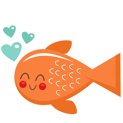 Cute Fish Valentine Fish Svg Scrapbook Cut File Cute - Valentine Fish Clip Art - Transparent PNG Free Download