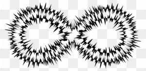 Sound Wave - Zebra Fish Black And White - Transparent PNG Free Download