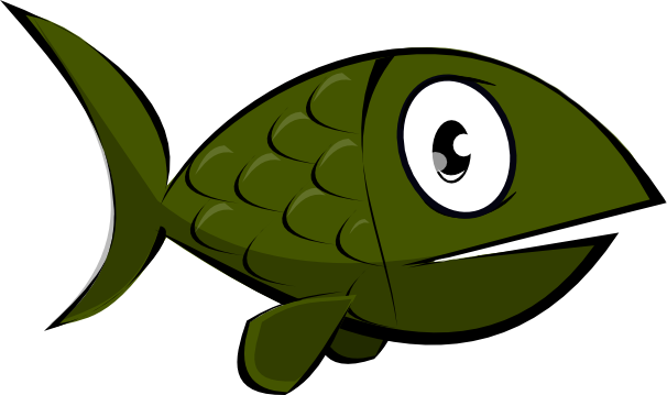 Sea Creatures Images Free For Commercial Use Page - Green Fish Clip Art - Transparent PNG Free Download