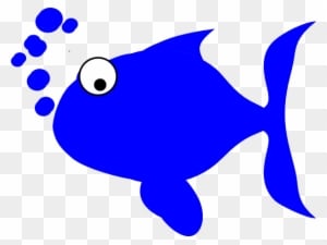 Cute - Blue - Fish - Clipart - Red Fish Blue Fish Clipart - Transparent PNG Free Download