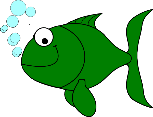 Green Fish Clipart - Transparent PNG Free Download
