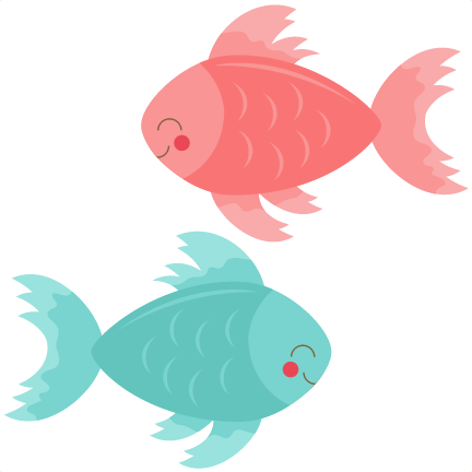 Seafood Clipart Cute - Cute Fish Clipart - Transparent PNG Free Download