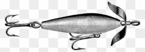 Vintage Fishing Lures Clipart - Fishing Lure - Transparent PNG Free Download
