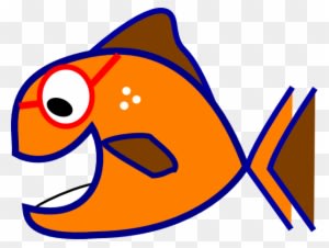 Orange Fish Clipart - Transparent PNG Free Download