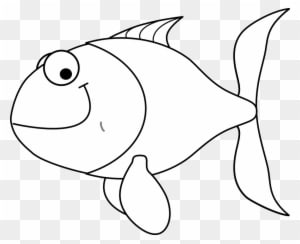 Fins Clipart Smiling Fish - White Fish Clip Art - Transparent PNG Free Download