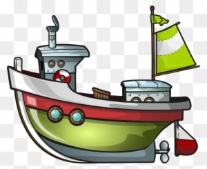 Ship Boat Clip Art - Commercial Fishing Boat Clipart - Transparent PNG Free Download