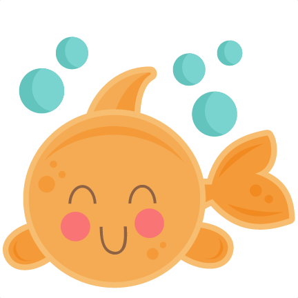 Happy Fish Svg Cutting Files For Scrapbooking Fish - Png Fish Cute Clipart - Transparent PNG Free Download