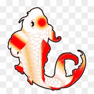 Koi Fish Clipart Transparent - Koi Fish Clipart Transparent - Transparent PNG Free Download