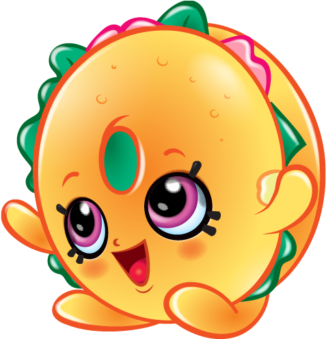 Bagel - Clipart - Info - Shopkins Goldie Fish Bowl - Transparent PNG Free Download