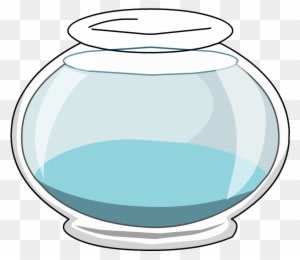 Empty Fish Bowl Coloring Page - Empty Fish Bowl Clip Art - Transparent PNG Free Download