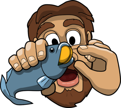 Tax Money Clipart - Coin In The Fish's Mouth - Transparent PNG Free Download