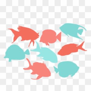 Tropical Fish Clipart Png File - Tropical Fish Silhouette - Transparent PNG Free Download