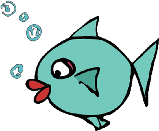 In The Fish World This Is A Big Story - Fish Clip Art - Transparent PNG Free Download