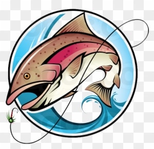 Google Images Clip Art Free Of Fish - Gone Fishing Shower Curtain - Transparent PNG Free Download