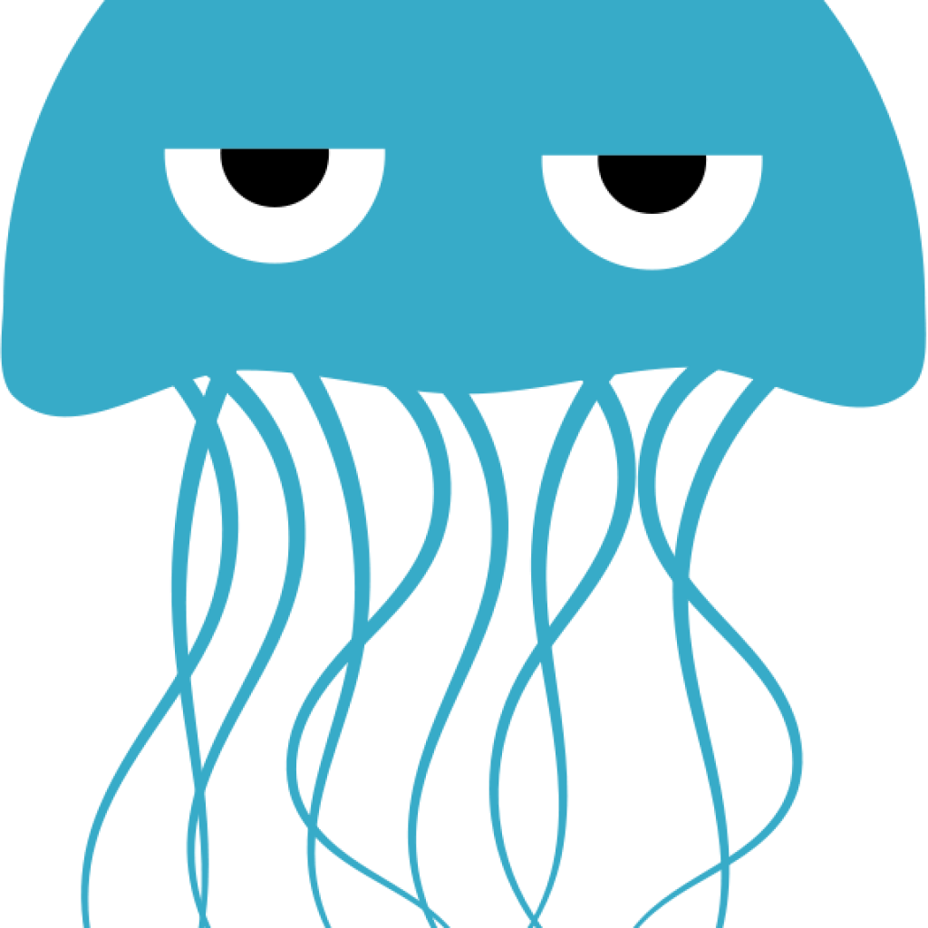 Jellyfish Clipart Angry Jellyfish Clip Art Clipart - Cartoon Jelly Fish - Transparent PNG Free Download