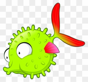 Rock Clipart Safari - Ocean Fish Cartoon - Transparent PNG Free Download