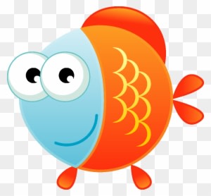 Cartoons, Character, Comics, Drawings, Funny, Giraffe, - Happy Cartoon Fish Shower Curtain - Transparent PNG Free Download