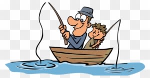 Free Family Fishing Day & Fishing Derby, May 20 At - Father And Son Fishing - Transparent PNG Free Download