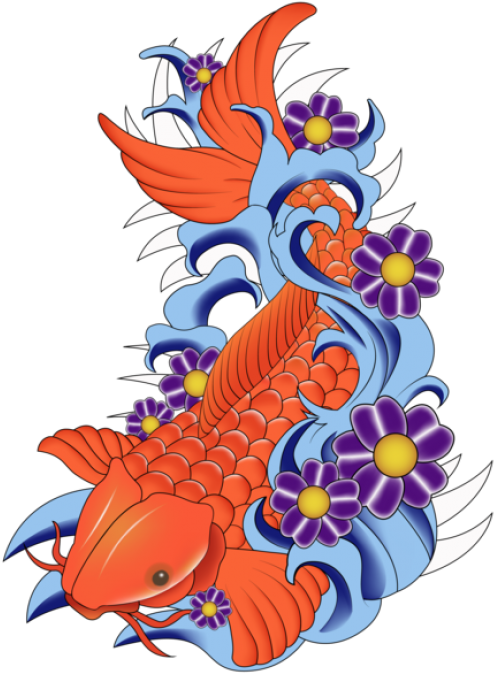 Koi Fish Graphics - Koi Fish Free Vector - Transparent PNG Free Download