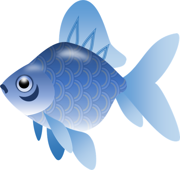 Gold Fish Transparent Png - Small Fish Clipart Transparent - Transparent PNG Free Download