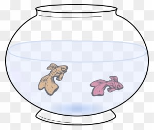 Big Image - Fish Bowl Clipart - Transparent PNG Free Download