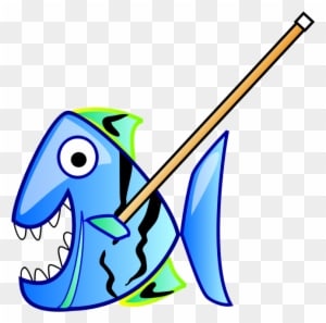Fish With Pointer - Fish Mouth Open Png - Transparent PNG Free Download