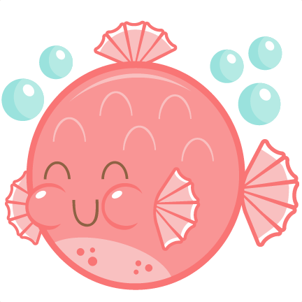 Puffer Fish Clip Art - Cute Puffer Fish Clipart - Transparent PNG Free Download