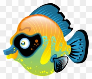 Dieser Fisch Schillert Und Leuchtet In Den Intensivsten - Coral Reef Fish - Transparent PNG Free Download