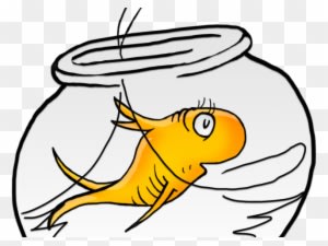 Fish Bowl Clipart Red - Dr Seuss Fish Png - Transparent PNG Free Download