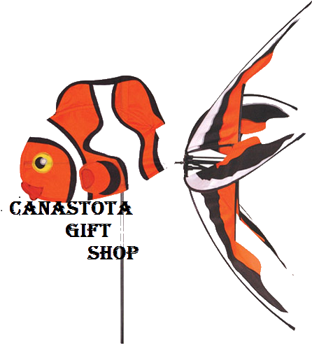 Clown Fish Aquatic Life Spinners Upc - Aquatic Life Wind Spinner - Clown Fish - Transparent PNG Free Download
