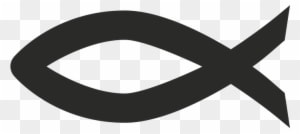 Ichthys Jesus Christ Symbol Fish Christian - Christian Fish - Transparent PNG Free Download