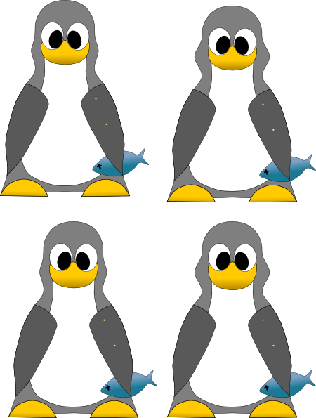 Free Vector Tux Clip Art - Fish Clip Art - Transparent PNG Free Download