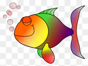Fish Clipart Sleepy - Fish Clipart - Transparent PNG Free Download