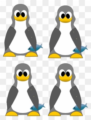 Free Vector Tux Clip Art - Fish Clip Art - Transparent PNG Free Download