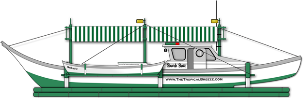 Bangka Style Fishing Boat - Fishing Boat In The Philippines - Transparent PNG Free Download
