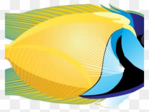 Marine Fish Clipart Angle Fish - Fish On White Background - Transparent PNG Free Download