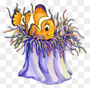 1 - Cartoon Clown Fish - Transparent PNG Free Download