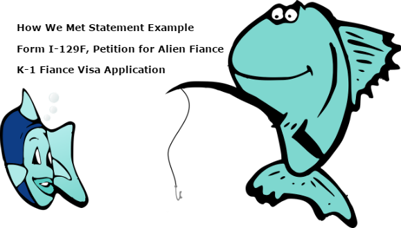 Declaration Of How We Met Example Uscis I 129f, Petition - Fishing Cartoon - Transparent PNG Free Download