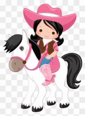 Cowboy E Cowgirl - Cowgirl On Horse Clipart - Transparent PNG Free Download